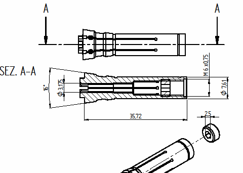 Цанга (цанговый патрон) 41611