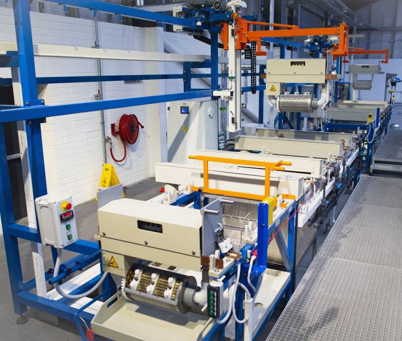 Automatic  electropolishing line