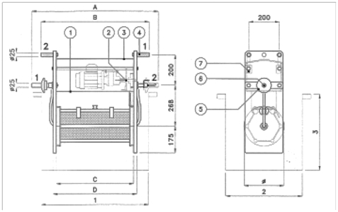 чертеж барабана ROTOR EXPORT 2000