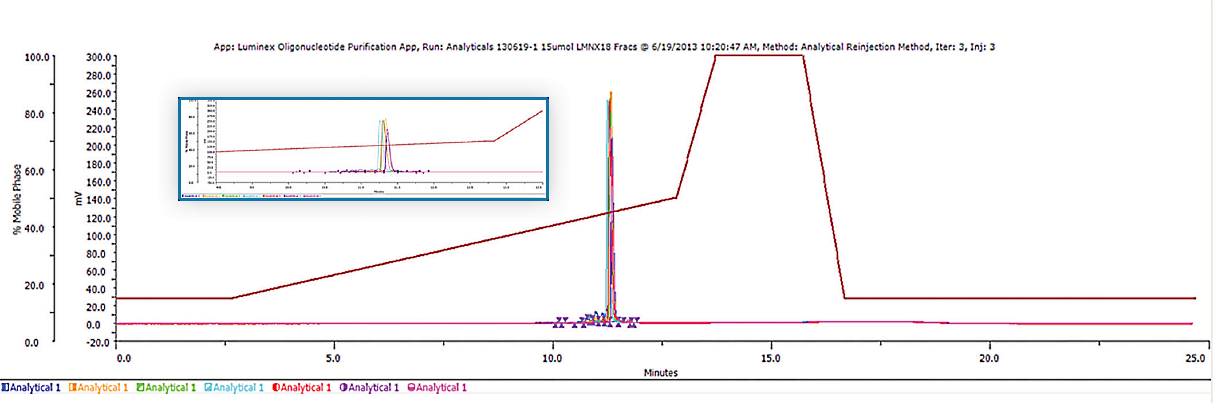 Analytic Verification of 20 mer Oligonucleotide