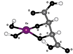 Структура II: 5-членный цикл с участием двух гидроксильных групп