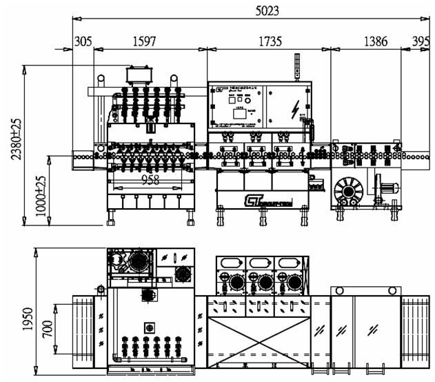 Линия проявления сухого пленочного фоторезиста мод. Resist developing line производства ф. Circuit-Tech (КНР).