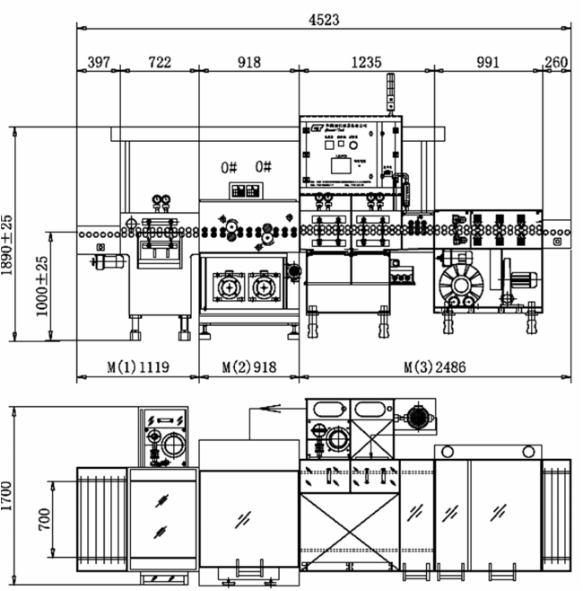 Линия отмывки печатных плат мод. Cleaning after HAL line производства ф. Circuit-Tech (КНР)